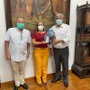 Deputada federal Kátia Sastre visita a Santa Casa de Santos